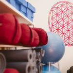 yoga equipment in classroom at clarity wellness centre north adelaide