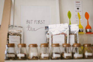organic tea selection at at clarity wellness centre north adelaide
